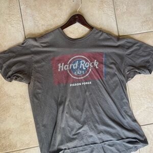 Hard Rock Cafe Gray T-Shirt - Pigeon Forge